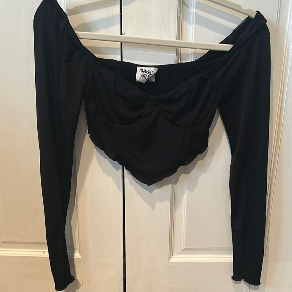 Princess Polly Elegant Black Top